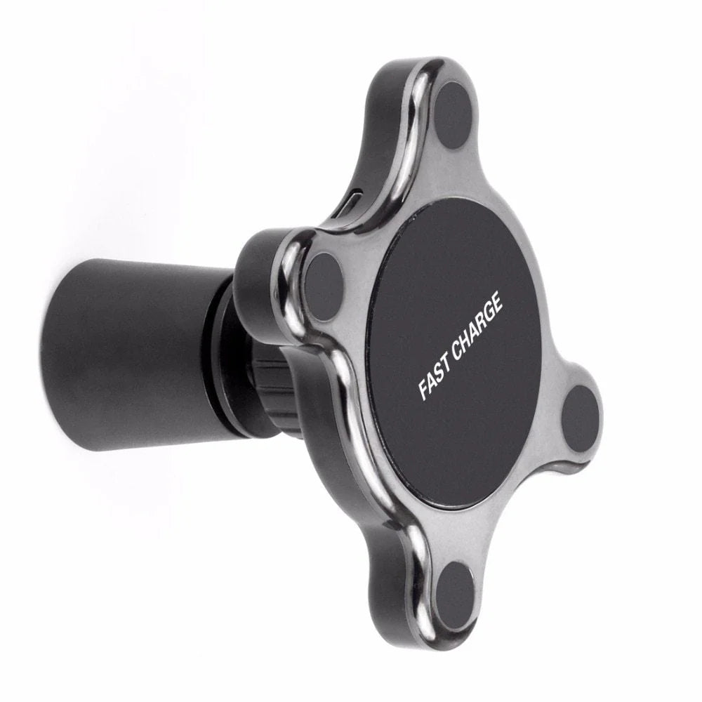 Compatible With Apple, QI Magnetic Car Mount Wireless Charger