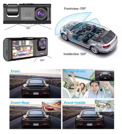 Triple Way Car Video Recorder ©